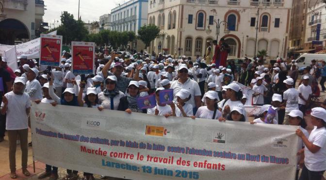 Marche de Larache du 13 juin 2015