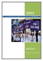 Rapport travail des enfants